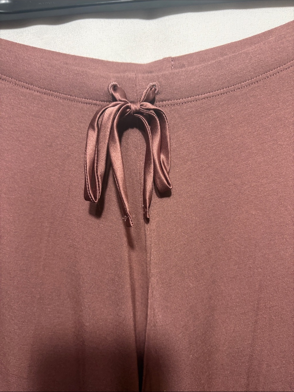Victoria's Secret Wide-Leg Lounge Pants in Mauve Brown - Picture 2 of 5
